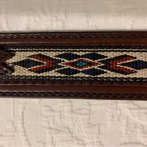 Beautiful handcrafted Mexican leather belt
